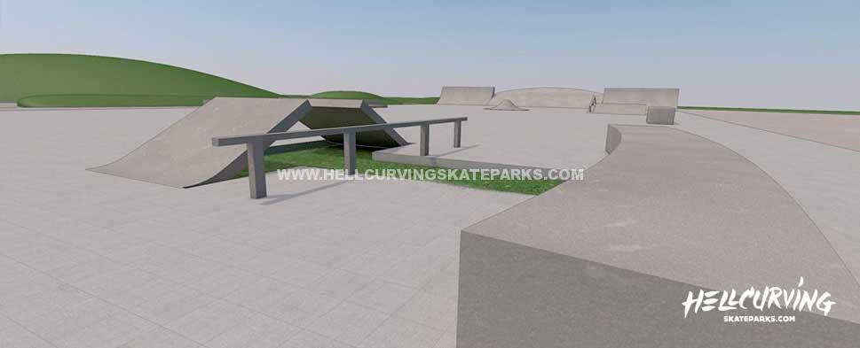 diseño de skateparks